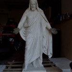 Figura Chrystus po konserwacji